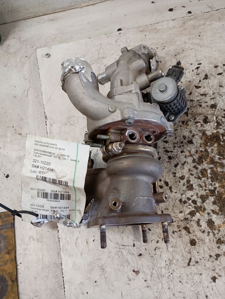 2021 Kia K5 Turbo-Supercharger