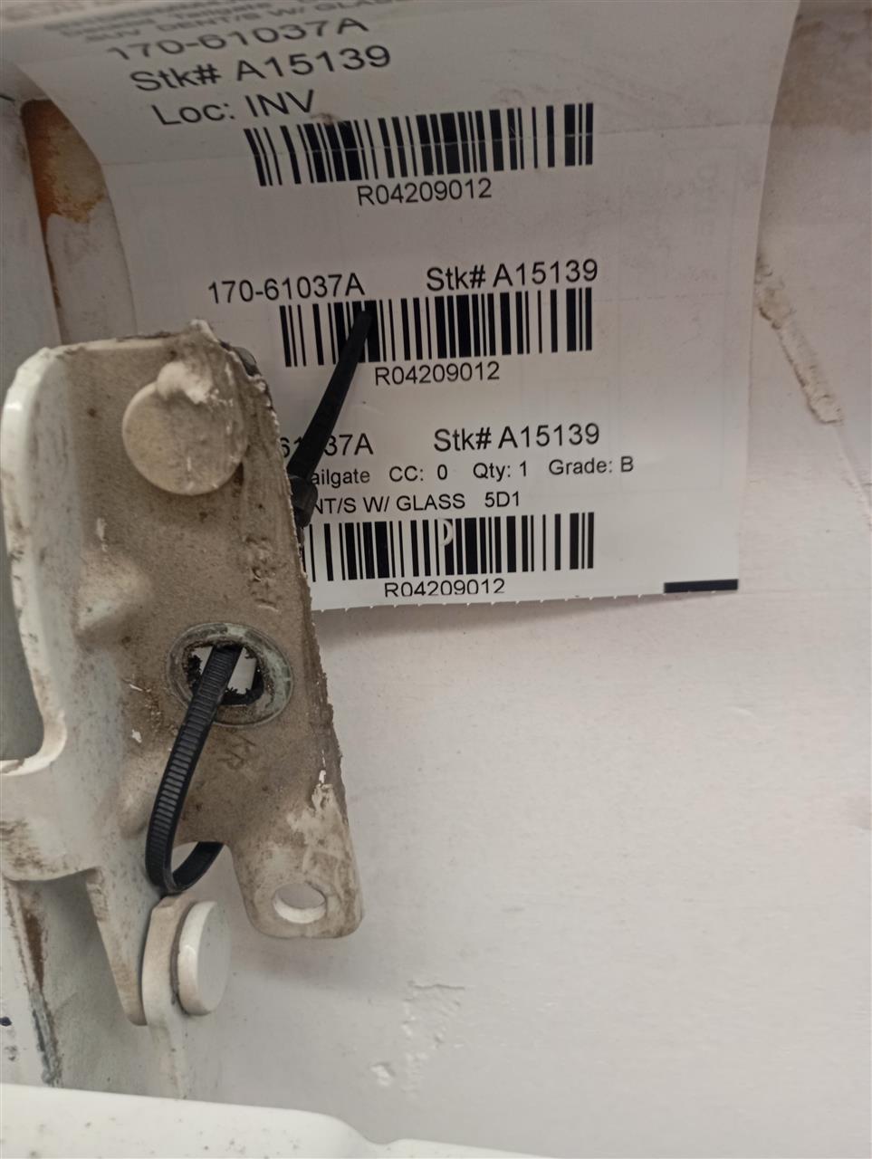 2018 Nissan PATHFINDER Decklid  Tailgate