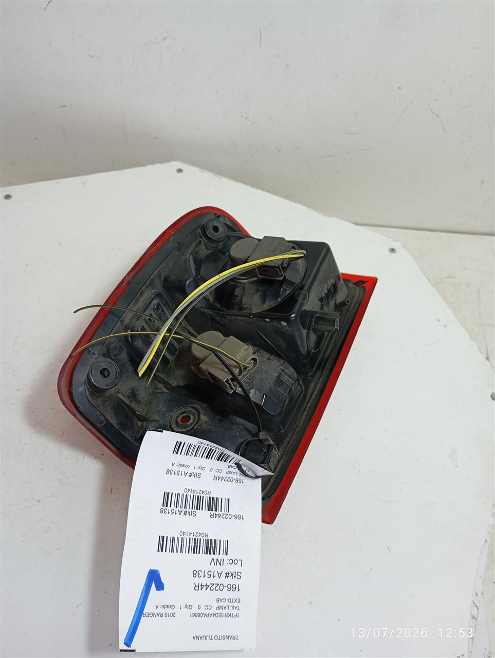 2010 Ford RANGER Tail Lamp