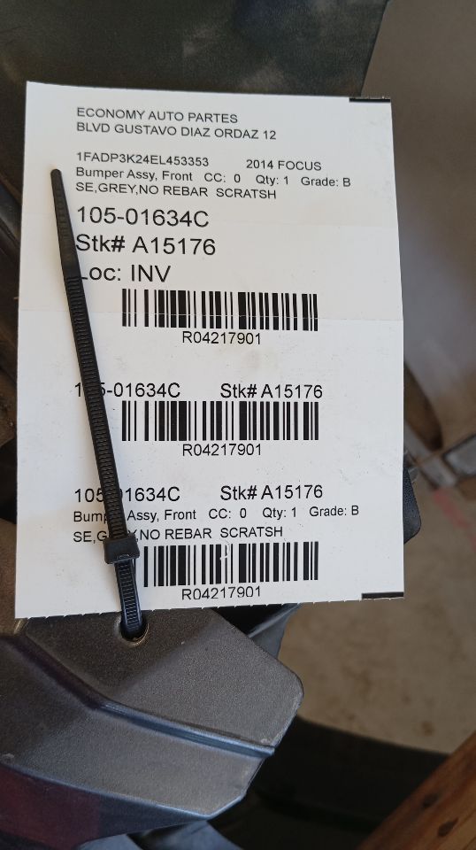 2014 FOCUS Ford Bumper Assy, Front
