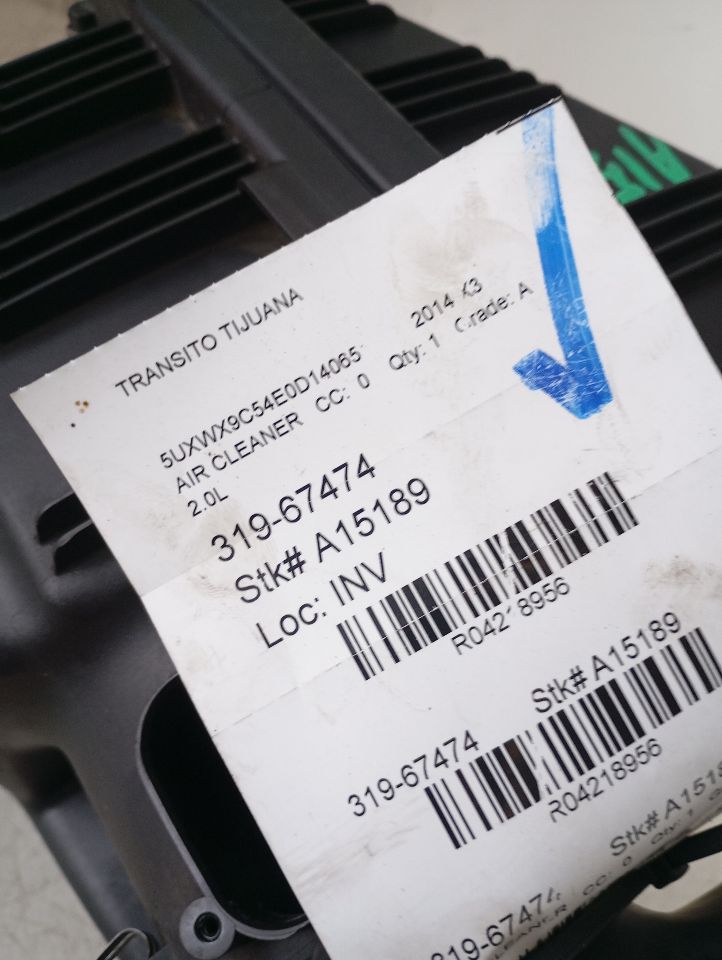 2014 BMW BMW X3 Air Cleaner