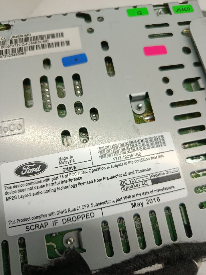 Used 2016 Ford EDGE Radio Audio - Stock #H21416