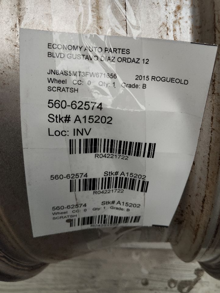 2015 Nissan ROGUE Wheel