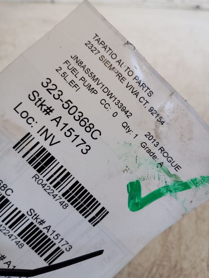 2013 Nissan ROGUE Fuel Pump