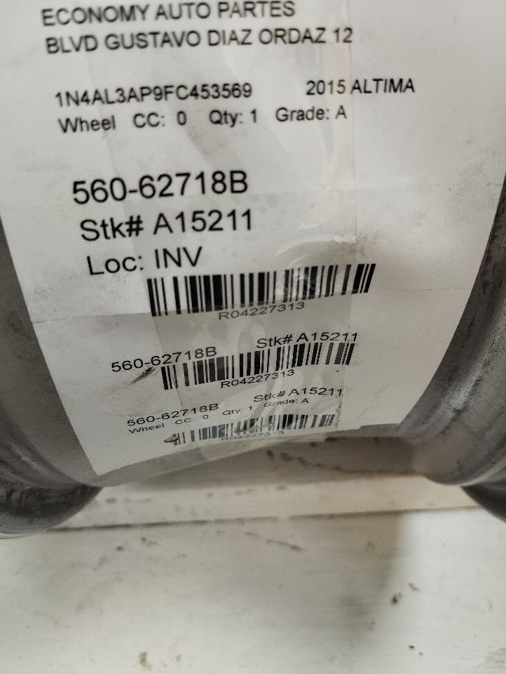 2015 Nissan ALTIMA Wheel