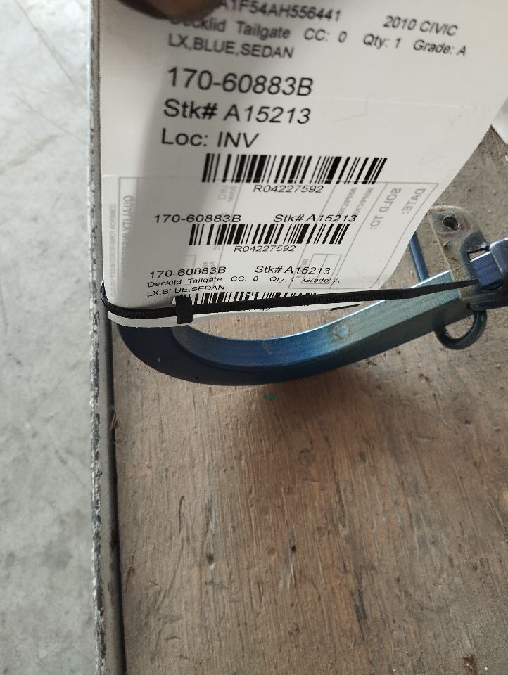 2010 Honda CIVIC Decklid  Tailgate