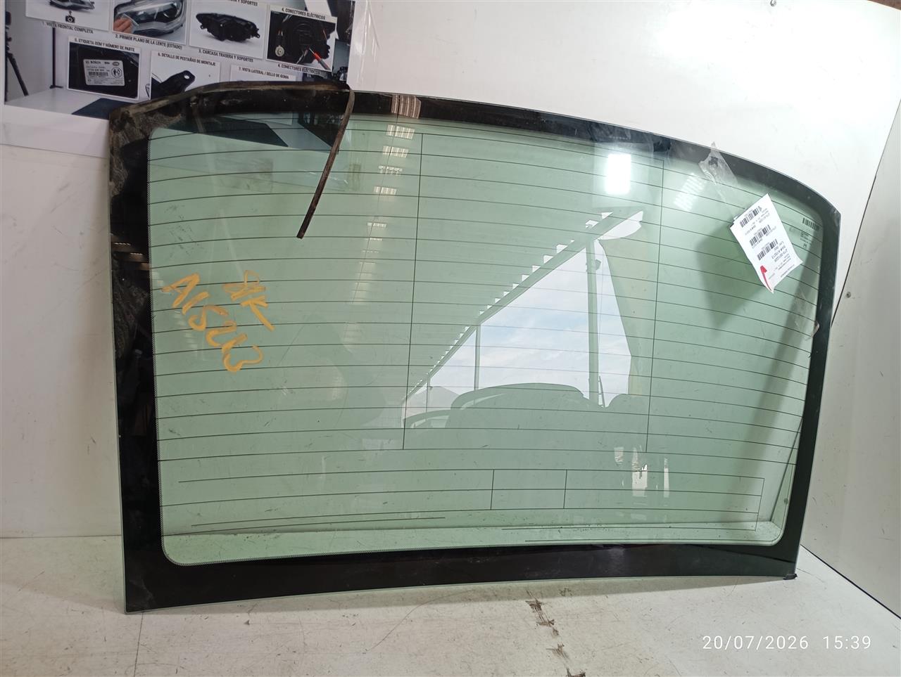 2010 Honda CIVIC Back Glass