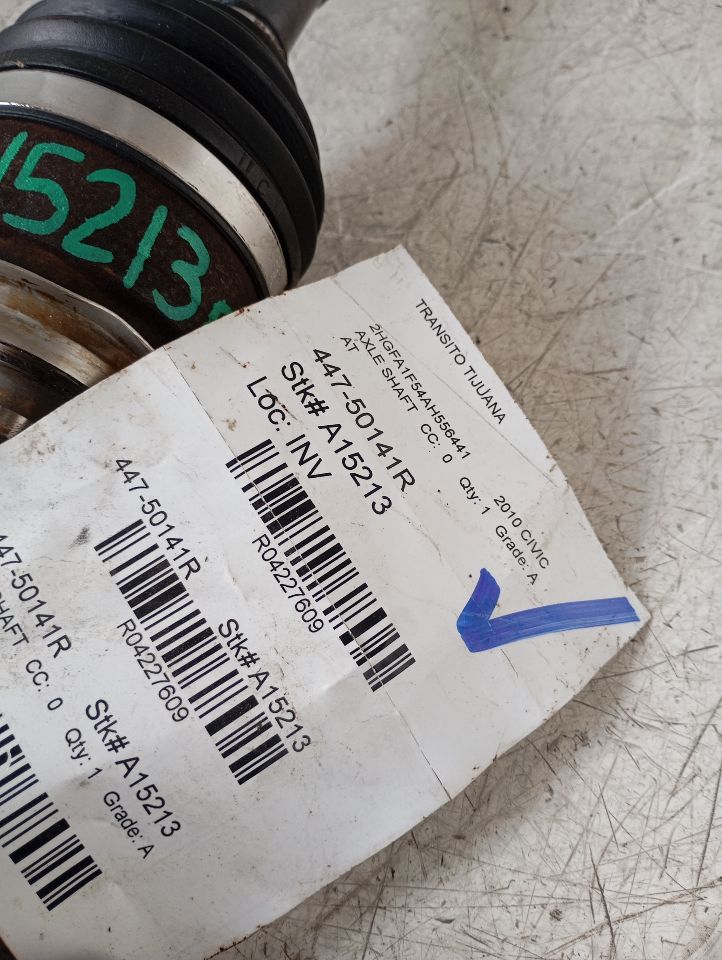 2010 Honda CIVIC Axle Shaft