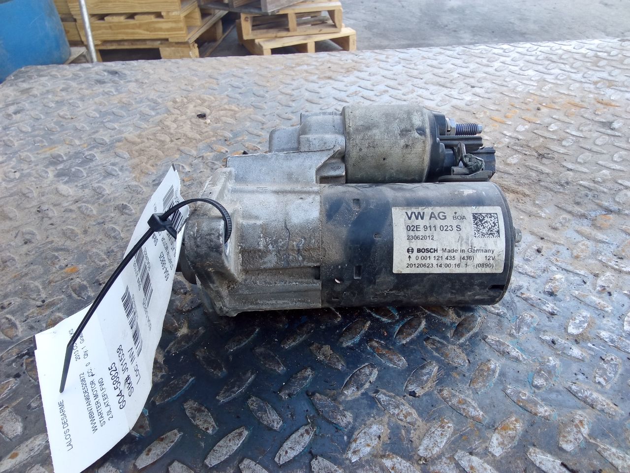 Starter Motor for 2005-2006 Volkswagen Jetta 2.5L AT and other applications