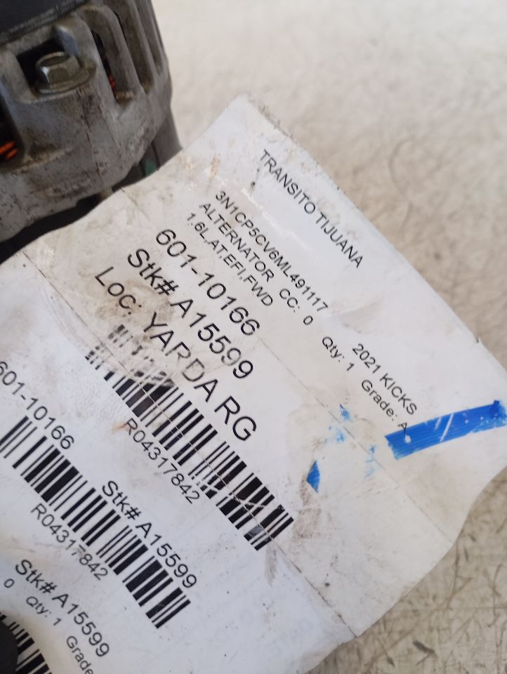 Alternator for 2020 Nissan Versa (1.6L) and other applications