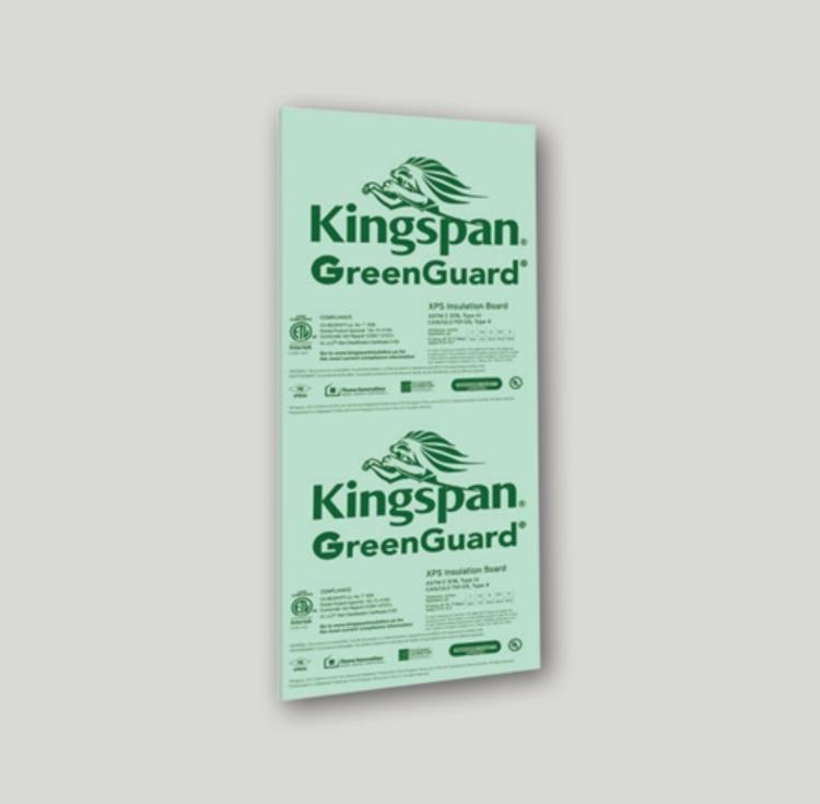 1 1/2 in x 4 ft x 8 ft Kingspan GreenGuard Extruded Polystyrene
