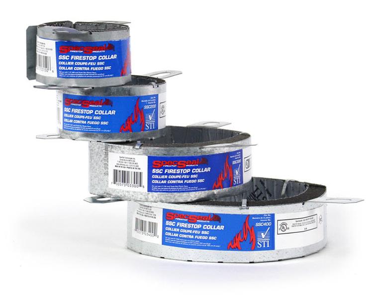 6 in STI SpecSeal SSC Intumescent Firestop Collar at Tamarack Materials