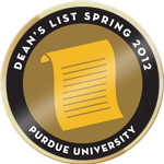 Spring 2012 Dean's List
