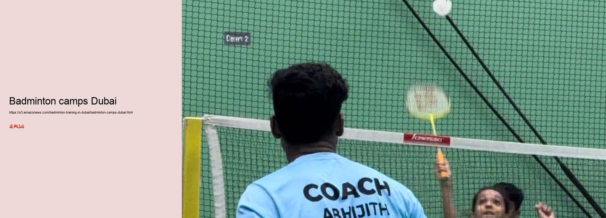 Badminton camps Dubai