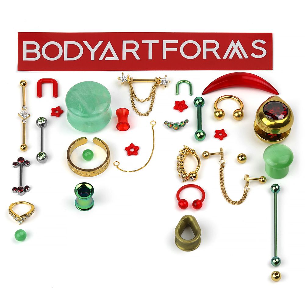 Browse Body Jewelry By Color