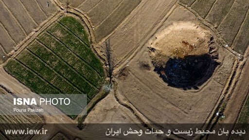 بالاترین: اثر بر جا مانده از بمب سنگر شکن ، که تا ۳ میلیون سال دیگه ...