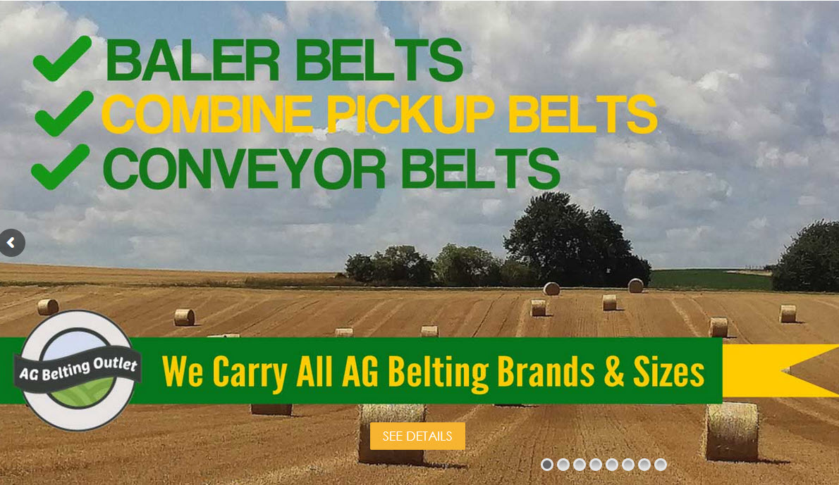 vermeer baler belts