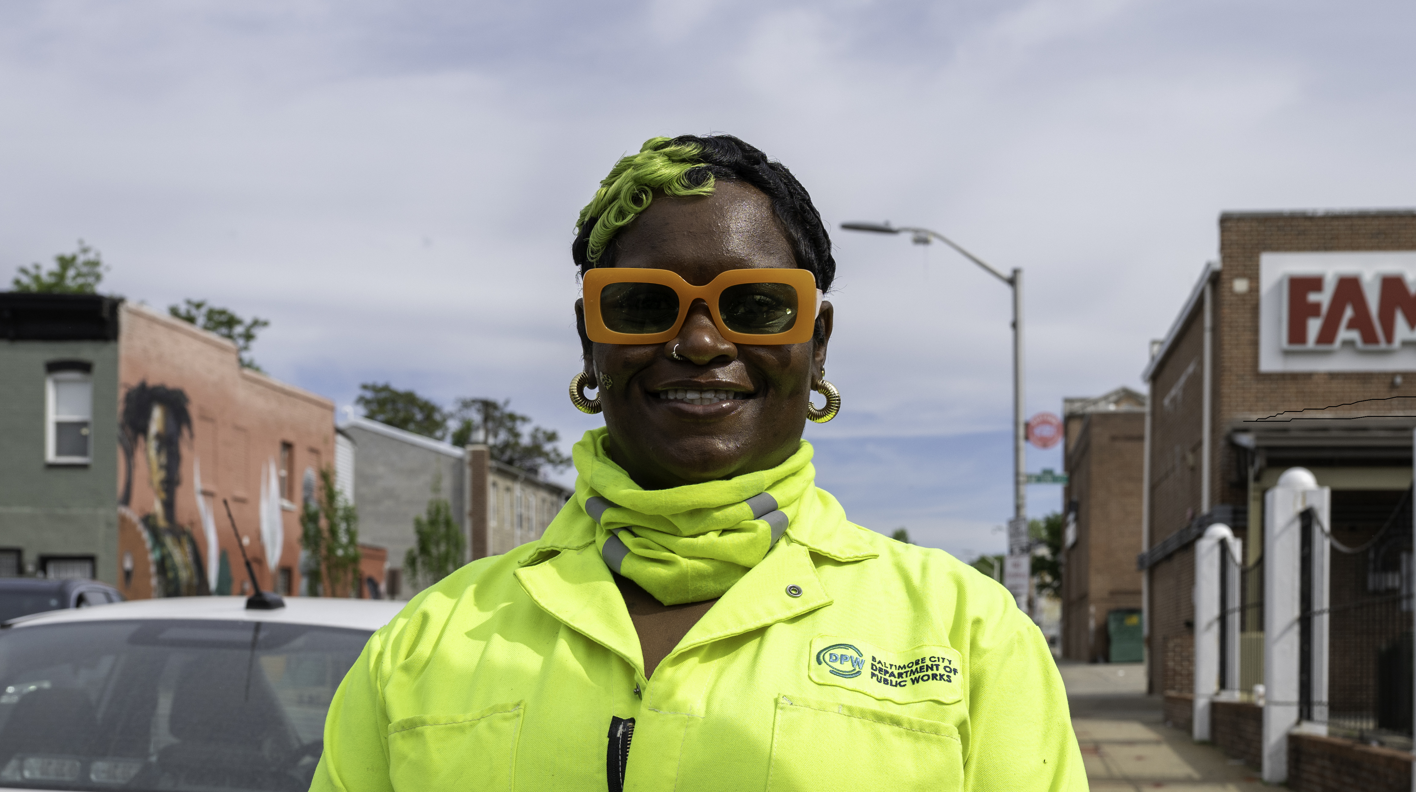 Image of a City of Baltimore employee smiling.