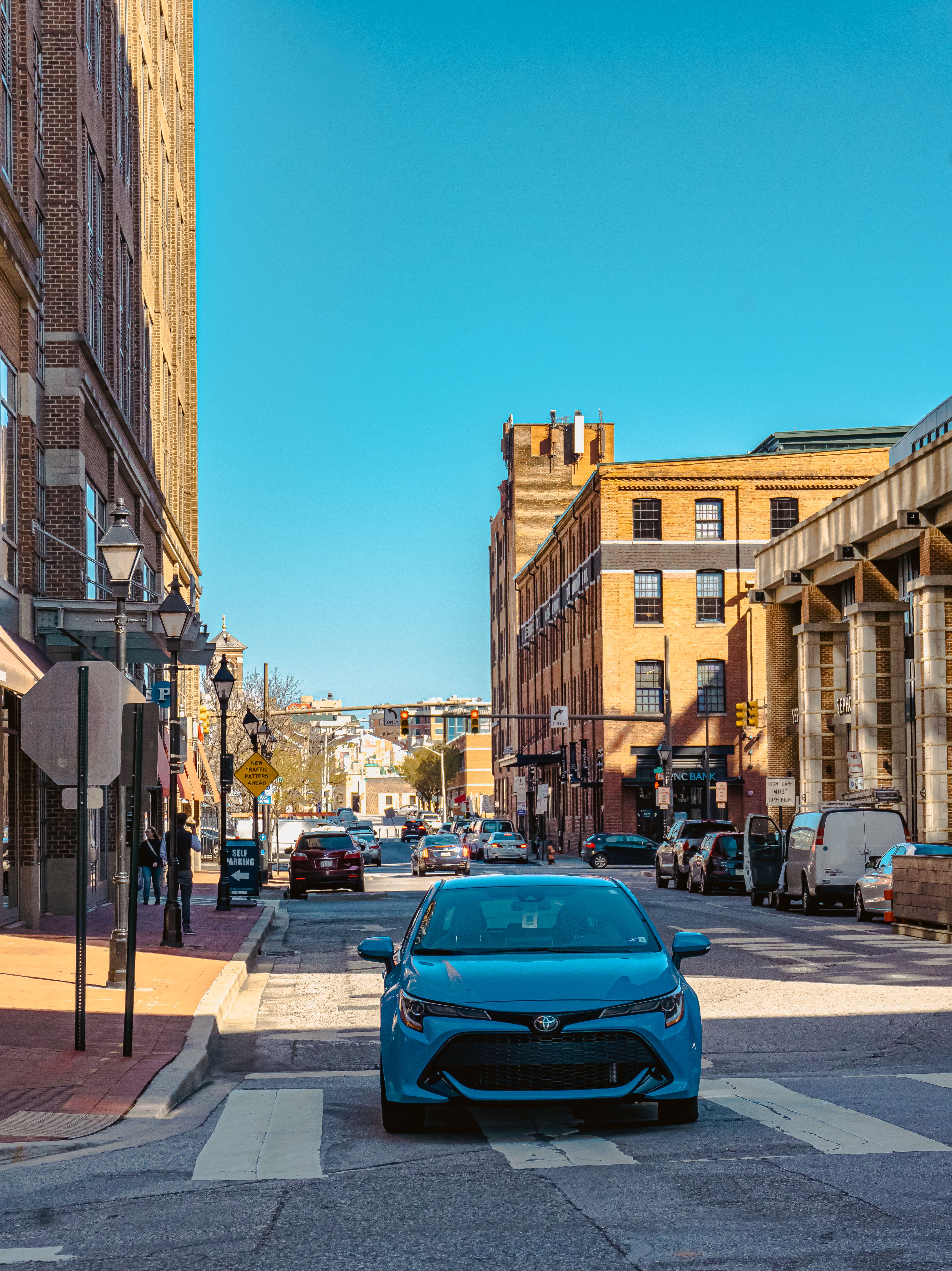 Photo of car in Baltimore City