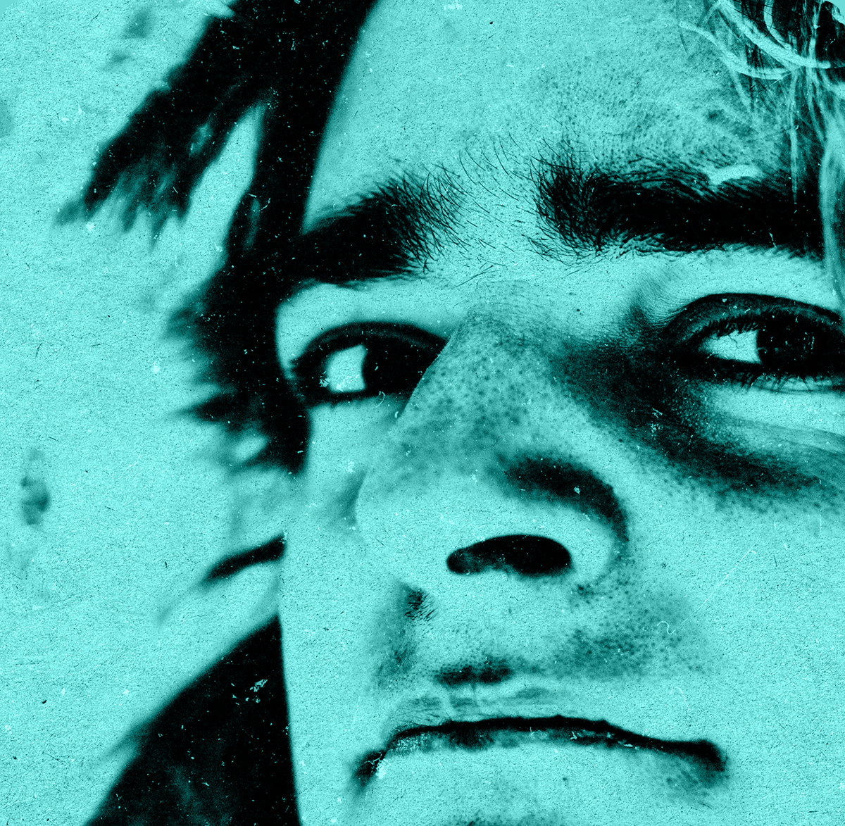 Close up image of man
