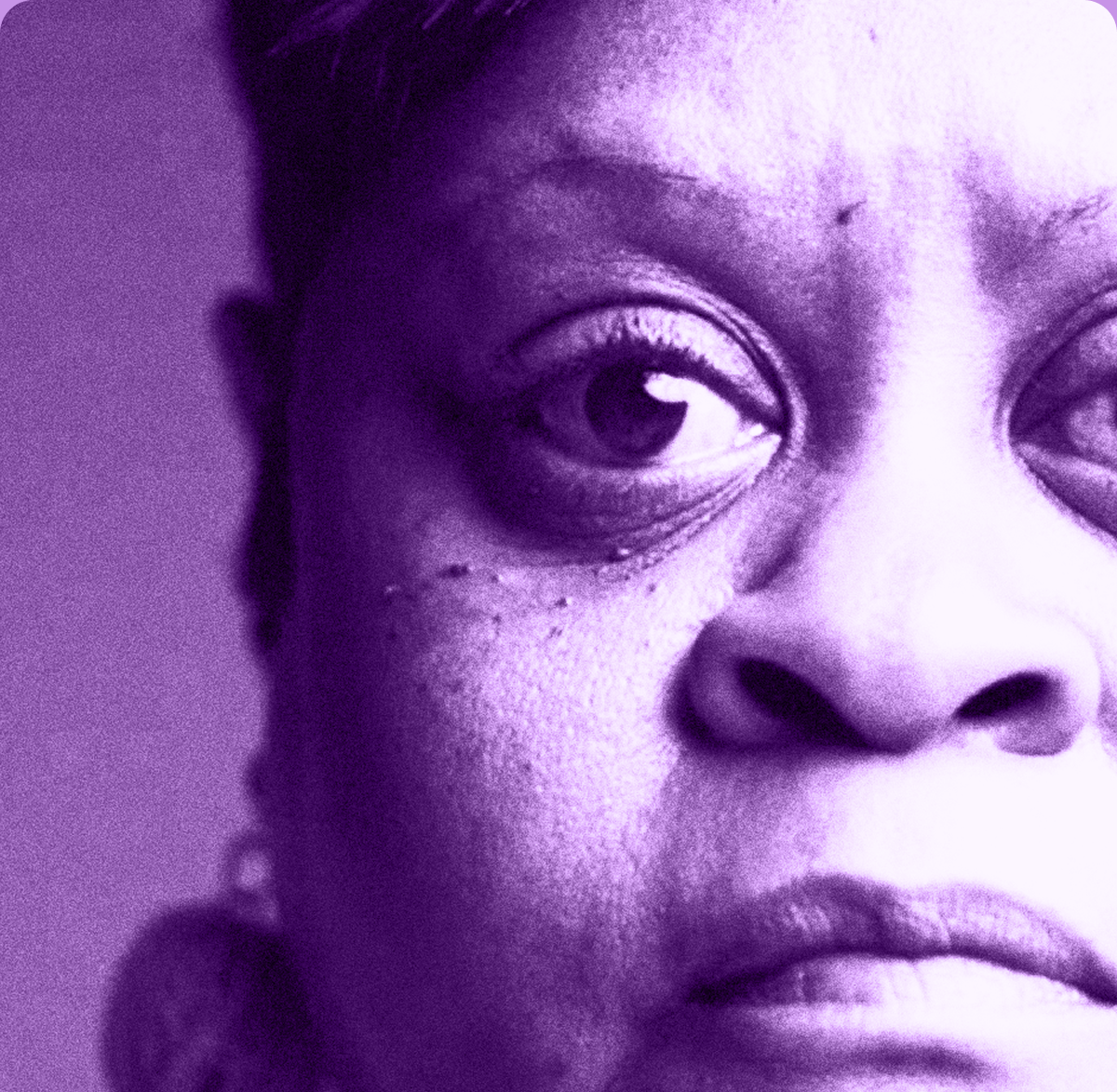 Close up image of woman