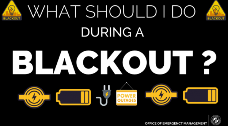 What Should I do During a Black Out?