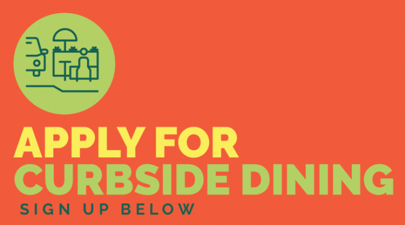 Apply for Curbside dining