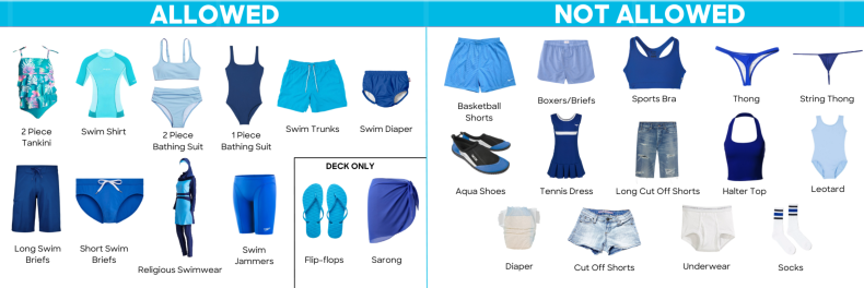 Pools Dress Code 2