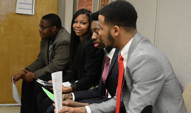 young people talking 