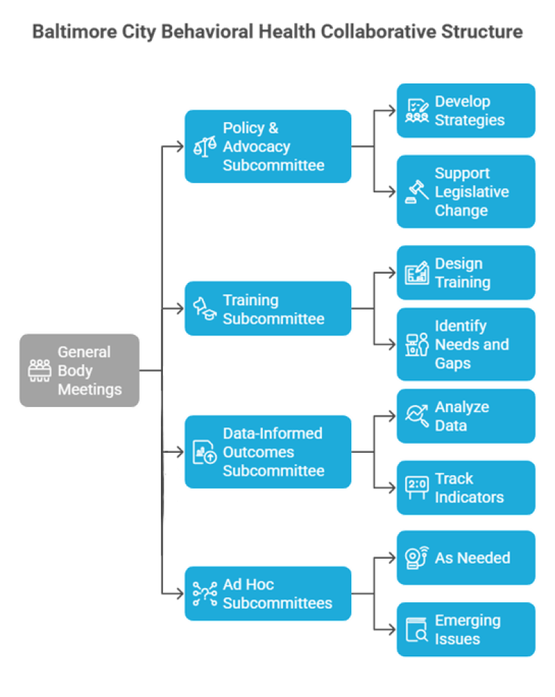 Baltimore City Behavioral Health Collaborative Structure