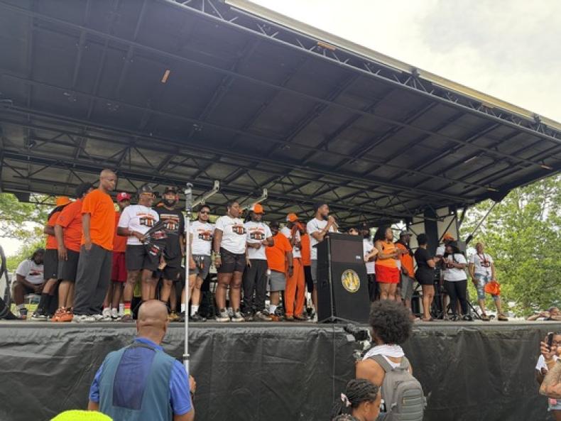 Mayor Scott at Safe Summer Kickoff