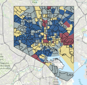 Baltimore City Foreign Born Demographics Dashboard