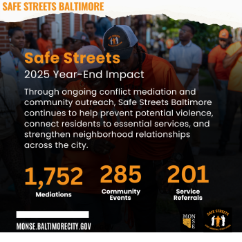 Safe Streets 2025 Impact: 1,752 mediations, 285 community events, 201 service referrals