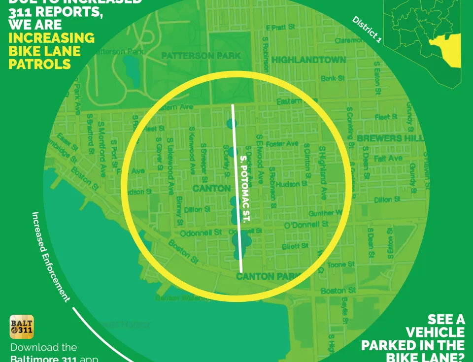 Infographic - Don't park in the bike lanes