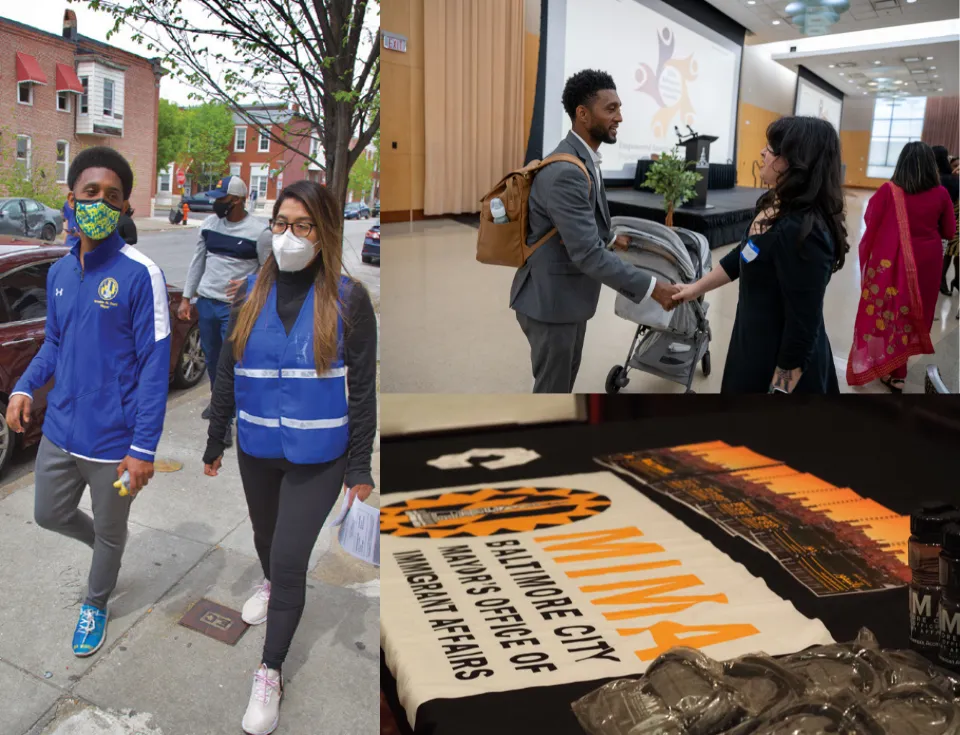 Compilation of images from Mayor's Office of Immigrant Affairs