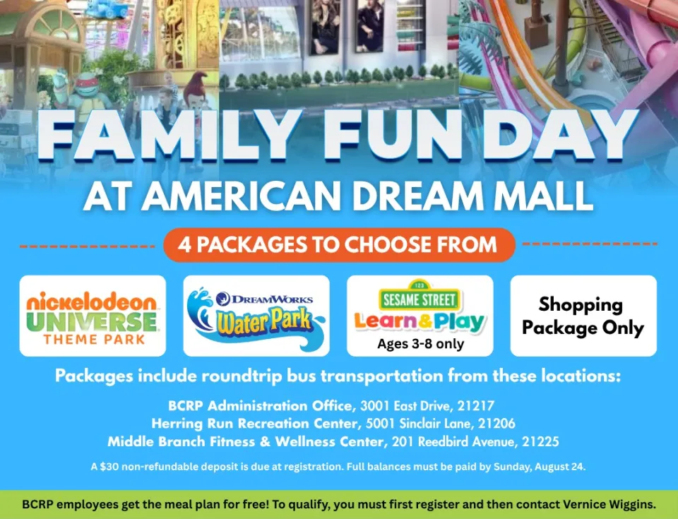 Family Fun Day at American Dream Mall | Baltimore City