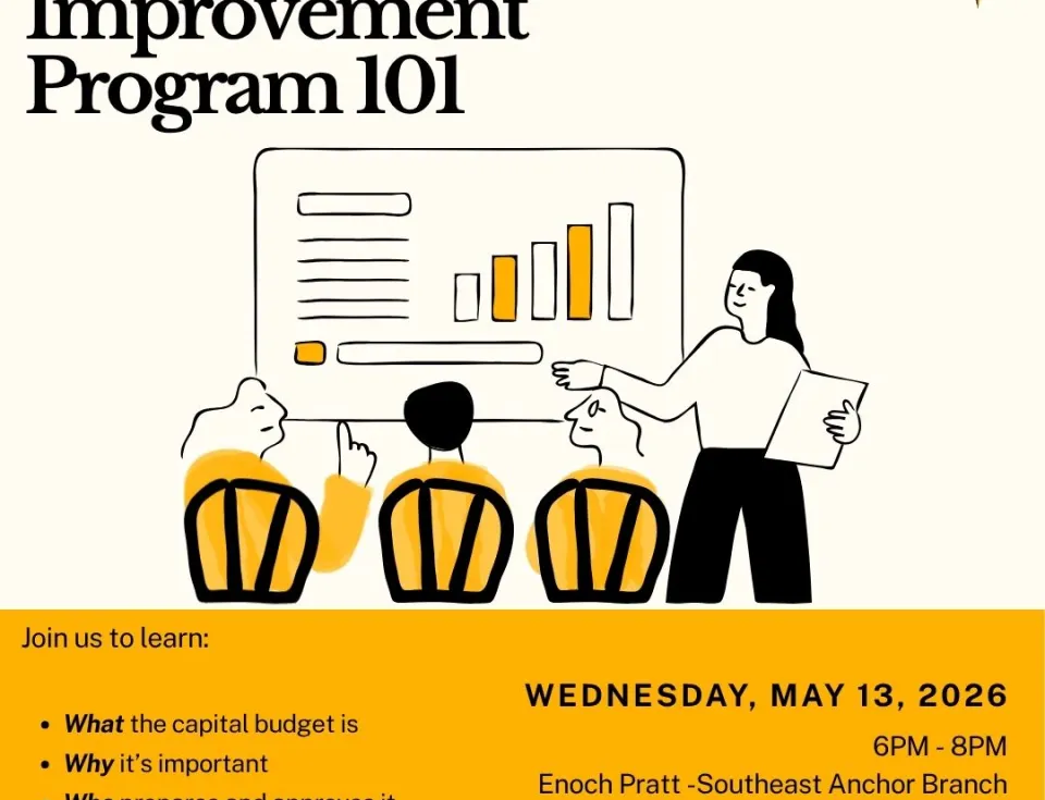 CIP 101 May Session | Baltimore City