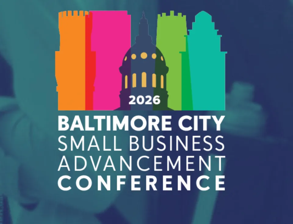 2026 baltimore city small business advancement conference 1500 x 1500 px