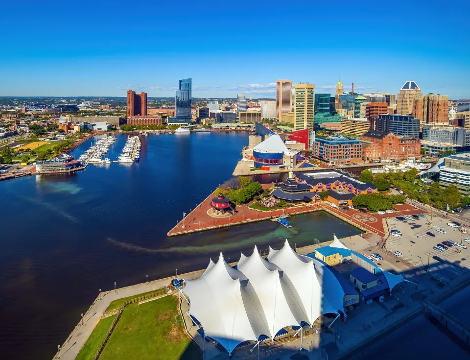 Photo showing Baltimore City Skyline