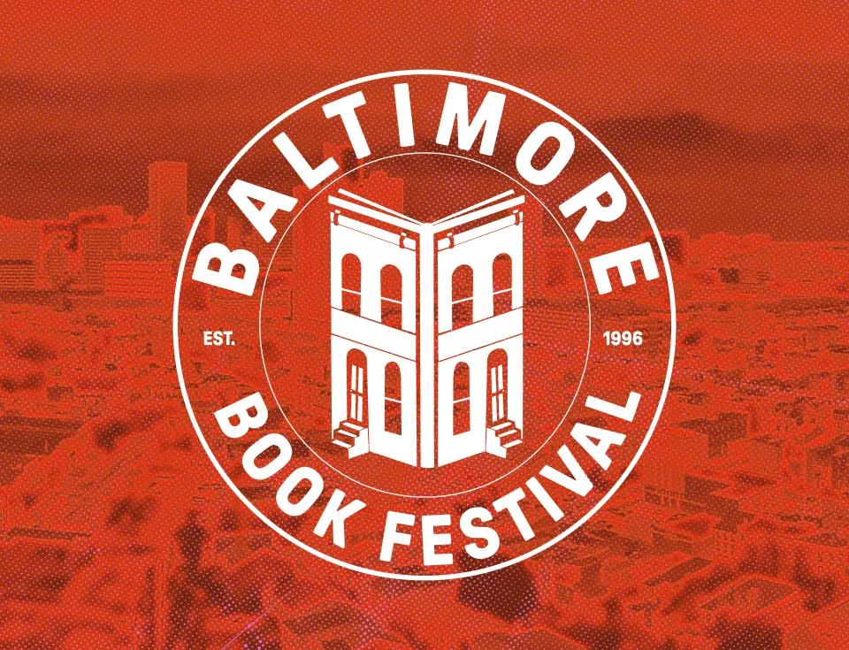 Orange Baltimore Book Festival logo