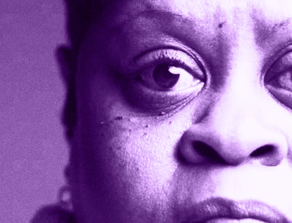 Close up image of woman
