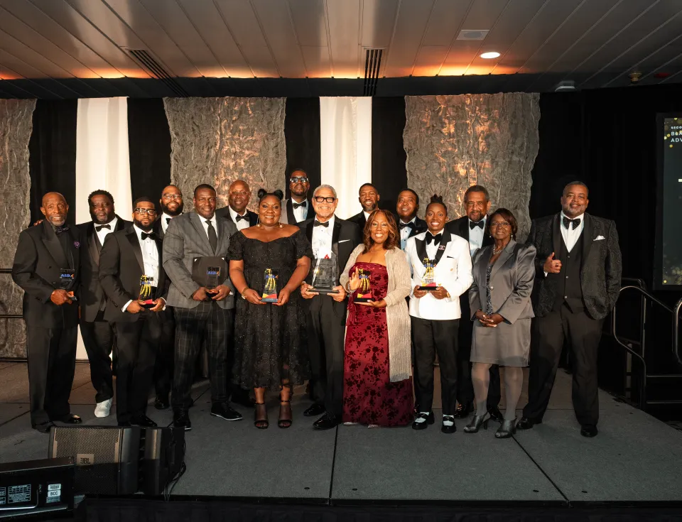 Awardees take a group photo at the 2nd Annual Black Business Advancement Awards