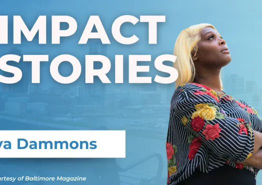 Impact Stories banner - Iya Dammons