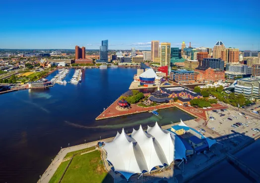 Photo showing Baltimore City Skyline