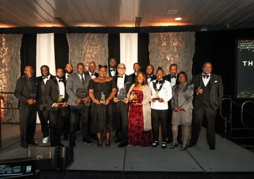 Awardees take a group photo at the 2nd Annual Black Business Advancement Awards