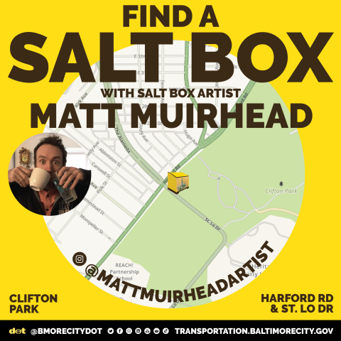 Salt Box artist Matt Muiread location