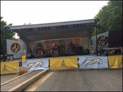 Photo of the mobile stage