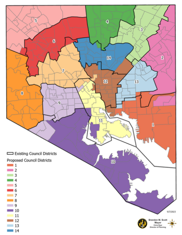 Mayor Scott Introduces Redistricting Plan to City Council | Baltimore City