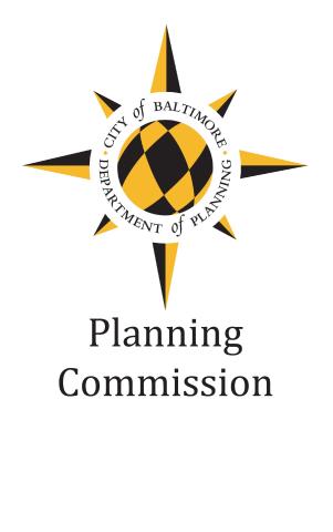 City of Baltimore Planning Commission