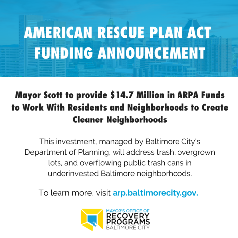 Mayor Scott to provide $14.7 million to create cleaner neighborhoods